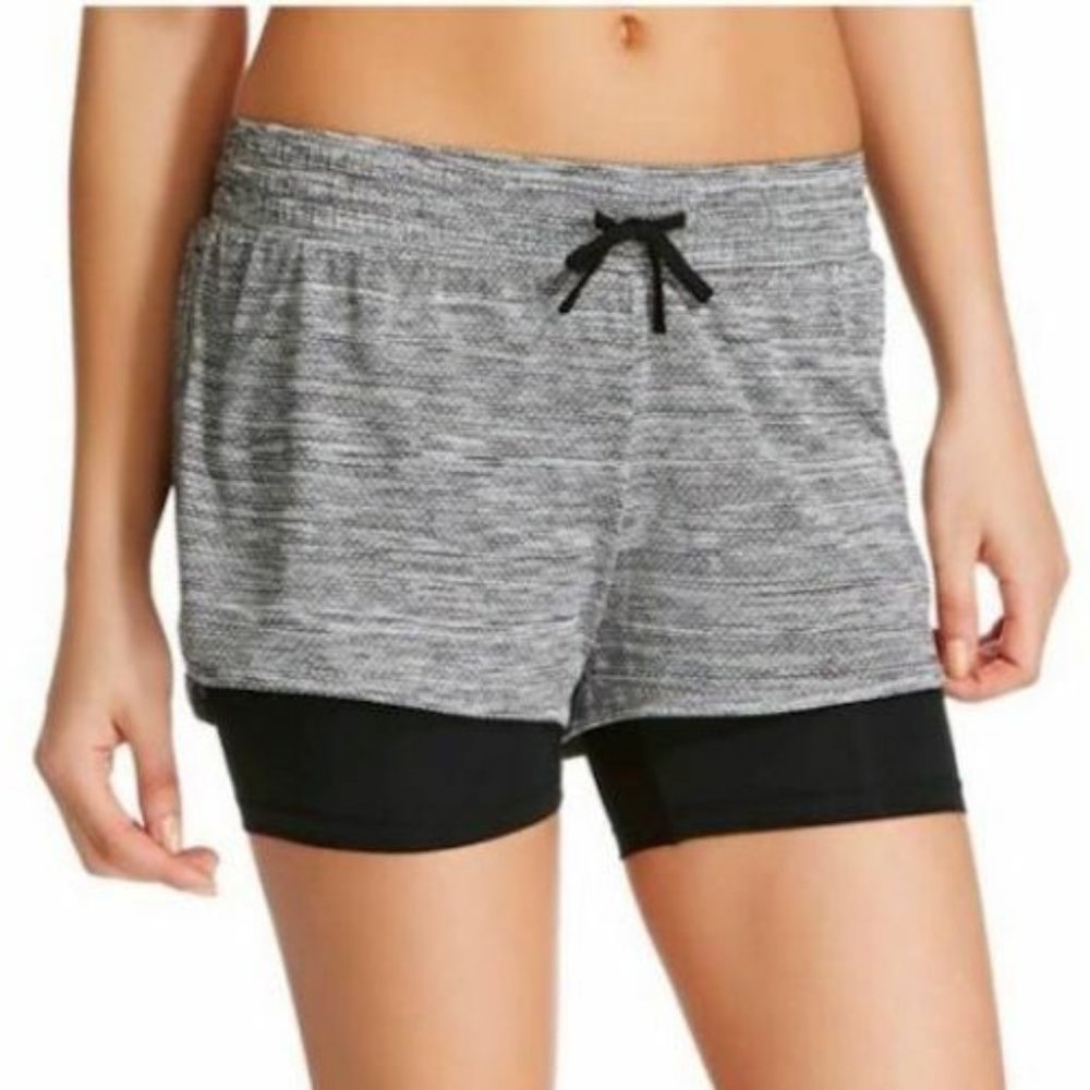 Champion Gray Athletic Shorts | Biker Shorts